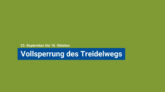 Vollsperrung Treidelweg Eberswalde